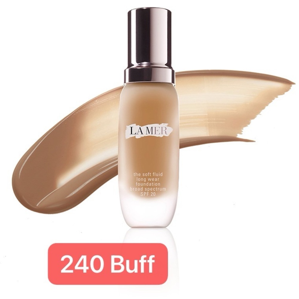 240 Buff ~ LA MER The Soft Fluid Long Wear Foundation SPF20, 1oz/30ml New Sealed